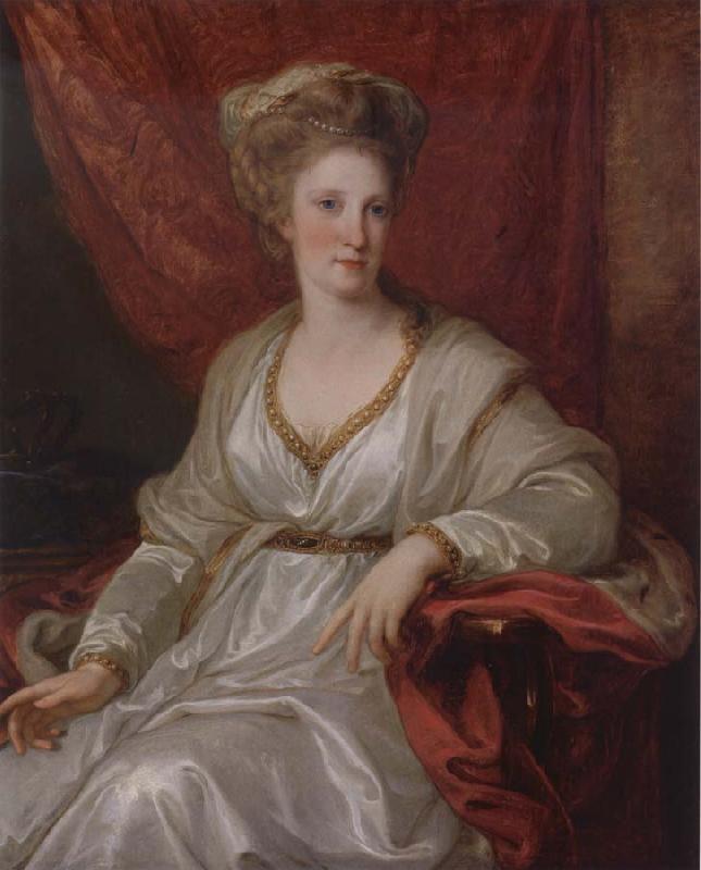 Angelica Kauffmann Bildnis Maria Karoline von Osterreich,konigin von Neapel France oil painting art